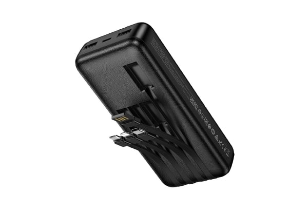 Titan PowerUp 20000mAh Powerbank with 4 Built In Cables Black — photo 4