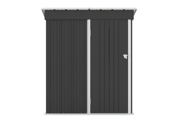 Lockable Garden Storage Shed with Tilted Roof - Two Sizes Available — photo 7