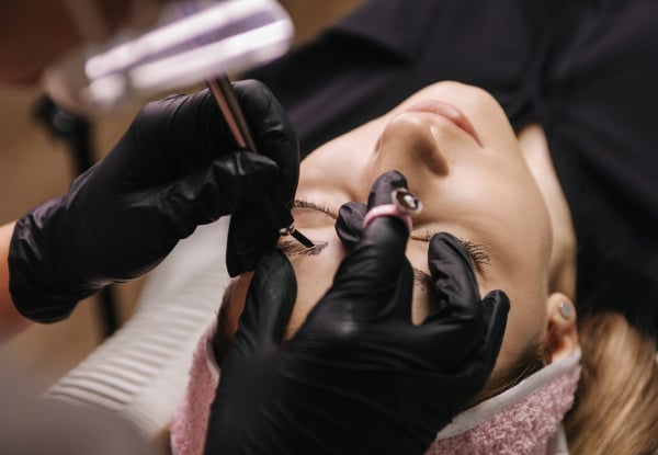 One Session Semi-Permanent Makeup for One at Stone Hair & Beauty Salon - Option for Ombre Powder Brows, Microblading, Permanent Eyeliner, Lip Blush or Combination Brows