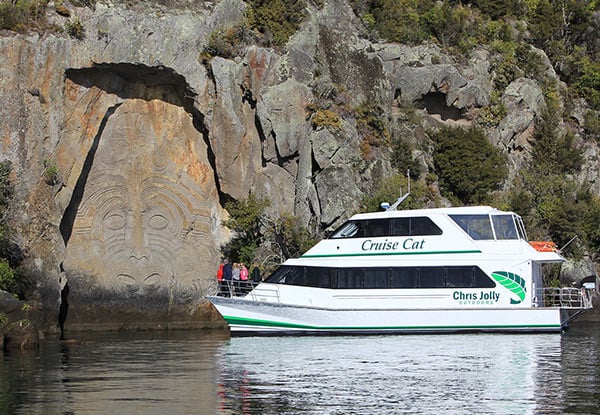 Maori Rock Carving Scenic Cruise for One Adult incl. Muffin & Hot Drink - Options for Child, Infant or Family Pass Available — photo 6