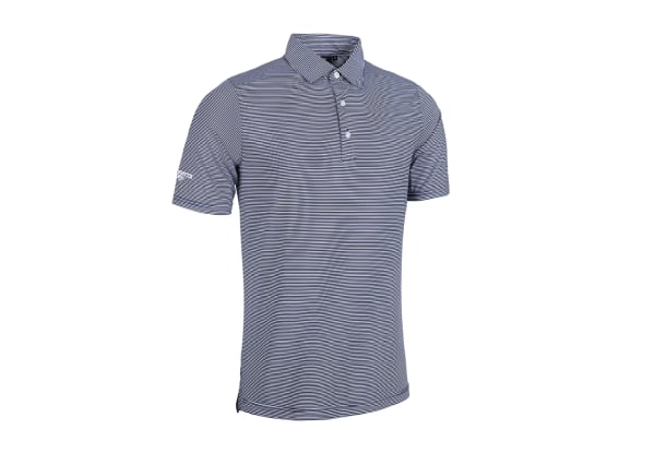 Glenmuir Torrance Mini Stripe Polo - Available in Two Colours & Six Sizes
