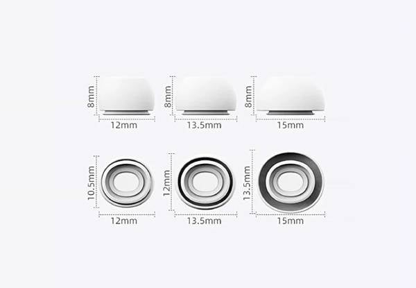 Three-Pair Replacement Silicone Ear Tips Set — photo 3