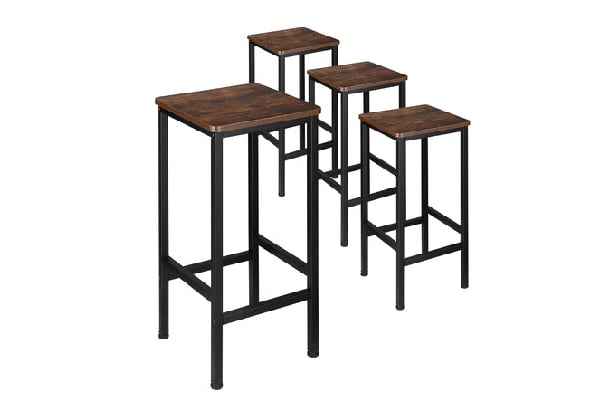Two-Pack Kitchen Counter Bar Stool - Option for Four-Pack — photo 5