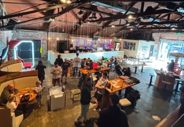 Player Two Has Entered the Game: Retro Date Night for Two incl. Mains, Drinks & $10 Arcade Coins
