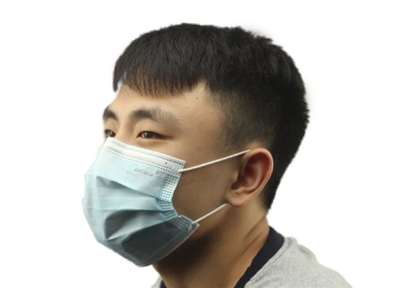50-Pack of Disposable Face Masks with Free Delivery — photo 4