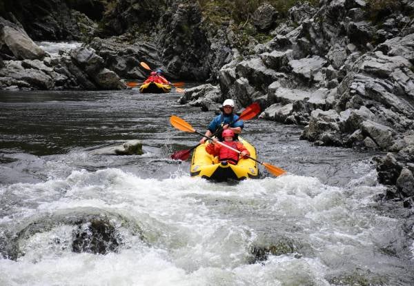 Scenic Grade 2 White Water Rafting, or Inflatable Kayak / Double Duckie River Trip — photo 3