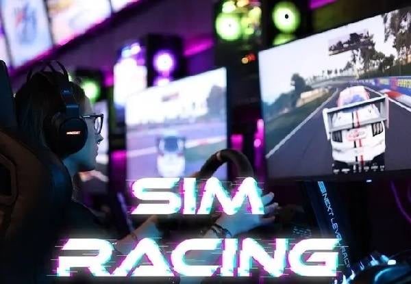 50% Off One-Hour Sim Racing at The Cave Palmy on Wednesdays from $25 for Two or More Players
