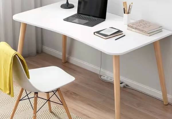 Computer White Office Desk - Available in Two Sizes — photo 3