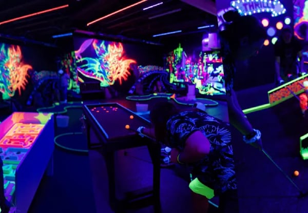 Unlimited Putt'N'Glow Indoor Mini Golf, Queenstown from $29 for Children, $35 Adults — photo 5
