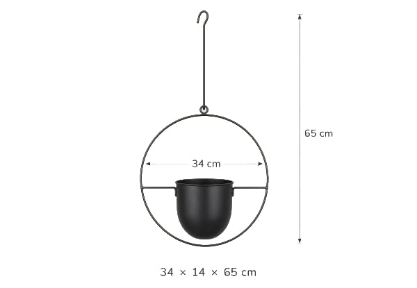 Two Minimalist Round Plant Hanger - Available in Three Colours — photo 7