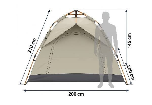 Two to Three-Person Portable Camping Tent — photo 4