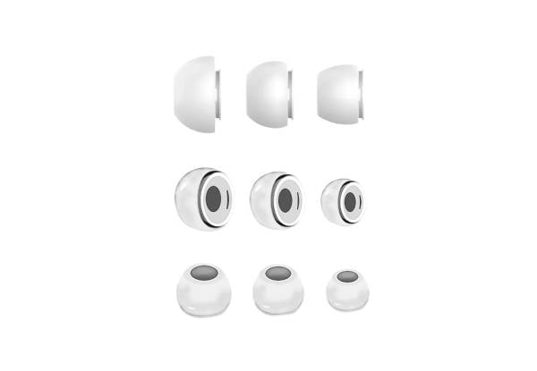 Three-Pair Replacement Silicone Ear Tips Set — photo 2
