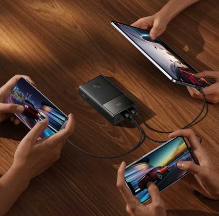 Baseus Star-Lord 10000mAh 30W Fast Charge Power Bank Digital Display USB-C Cable Black — photo 2