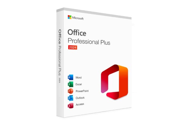 Microsoft Office Professional Plus 2024 with Microsoft Visio 2024 Software Bundle