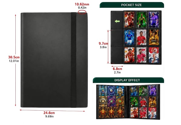 Nine-Pocket Trading Card Binder Album — photo 3