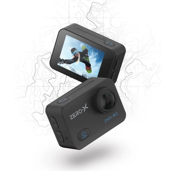 Zero-X AC1 Full HD Action Camera w 2" LCD Screen — photo 2