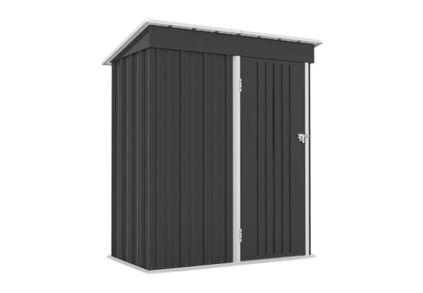 Lockable Garden Storage Shed with Tilted Roof - Two Sizes Available — photo 6