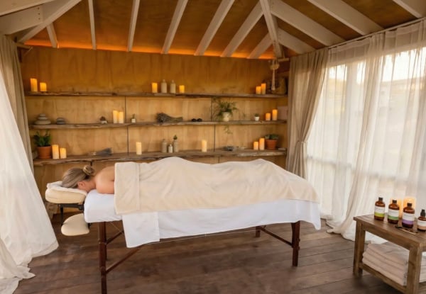 Ultimate Relaxation Experience at Tiki Beach - Option for 60-Minute Massage, 60-Minute Massage with Sauna, or Couple Hot Tub Escape
