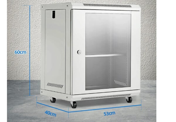 19-Inch Deep Wall-Mounted Network Server Cabinet - Available in Five Options — photo 6