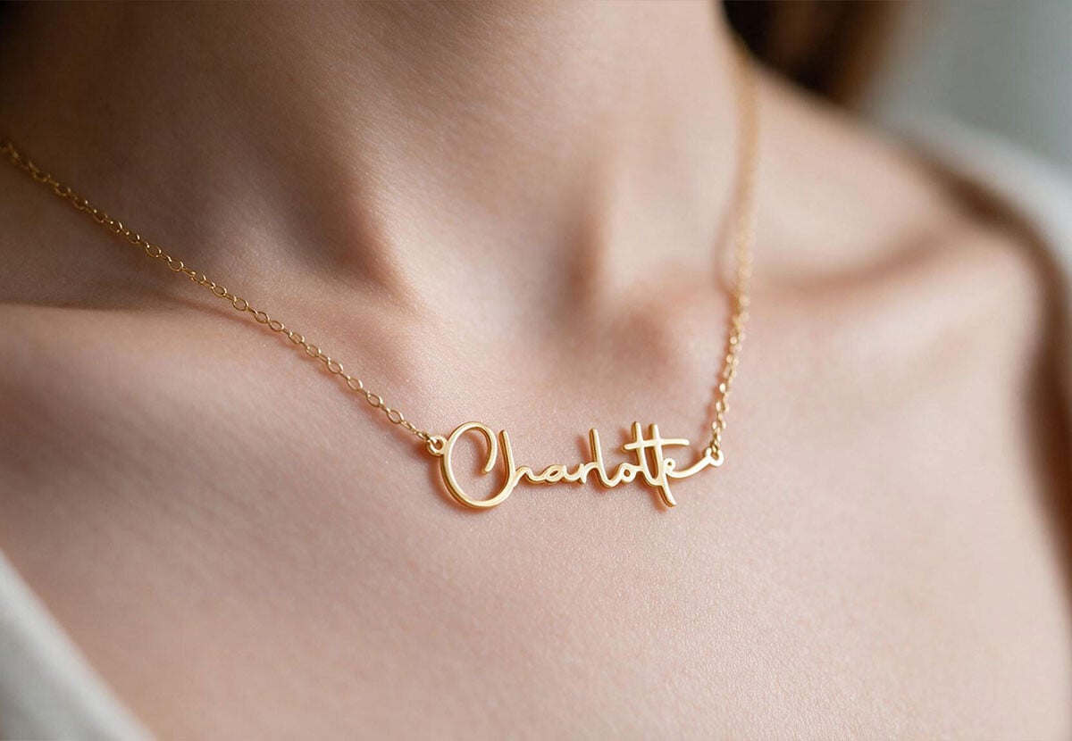 Custom Name Necklace — photo 5
