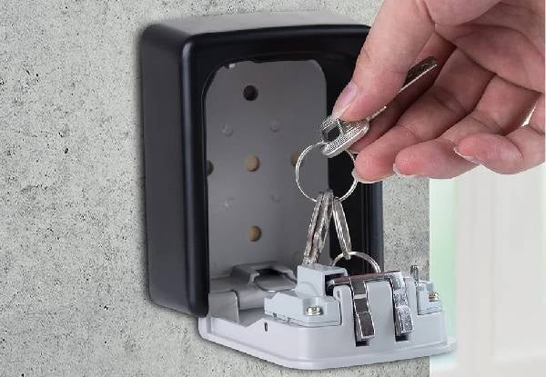Wall-Mounted Four-Digit Key Storage Box — photo 2