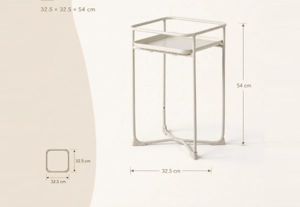 Modern Square Loft Flower Stand - Available in Two Colours — photo 6