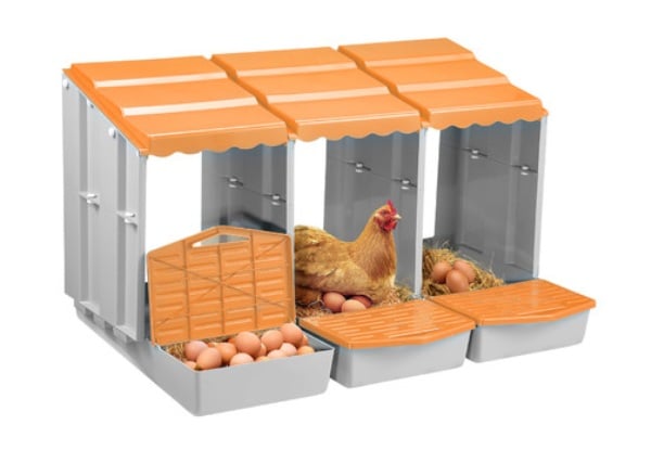 Three-Hole Chicken Nesting Box - Three Colours Available — photo 4