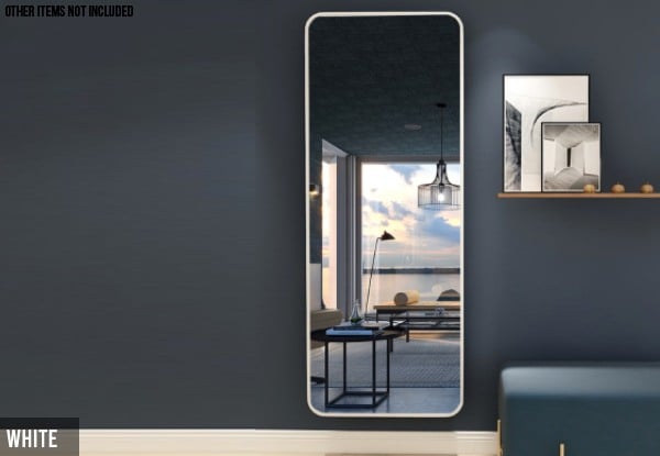 Aluminium Alloy Frame Full-Sized Body Mirror - Three Colours Available — photo 3