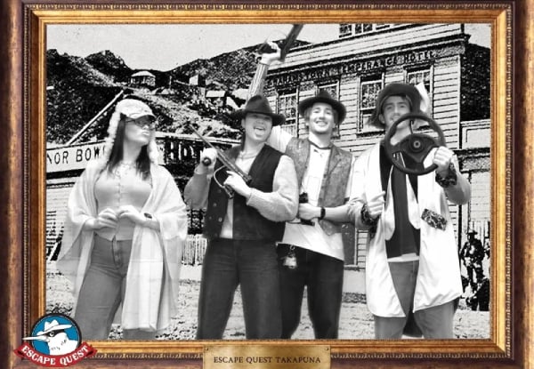 Gold Heist in the Gold Rush Escape Room, Takapuna from $98 for Two People — photo 4