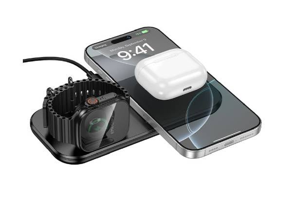 Titan 15W Ultra Thin Three-in-One Wireless Charger — photo 3