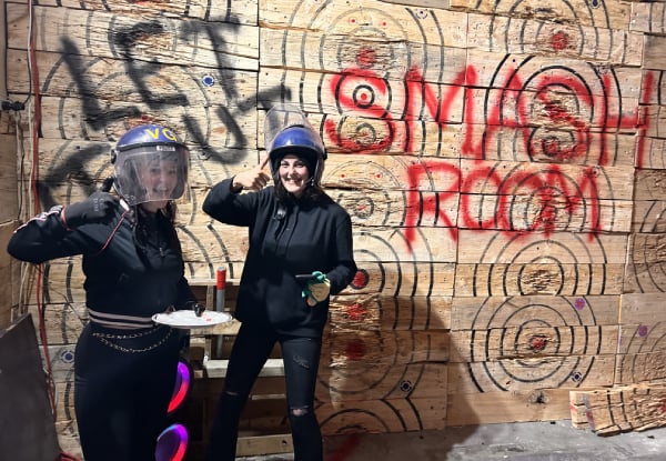 Smash Room Experience at Sweet Axe Throwing's Wellington Rage Room - Options for Two, Four or Six People — photo 4