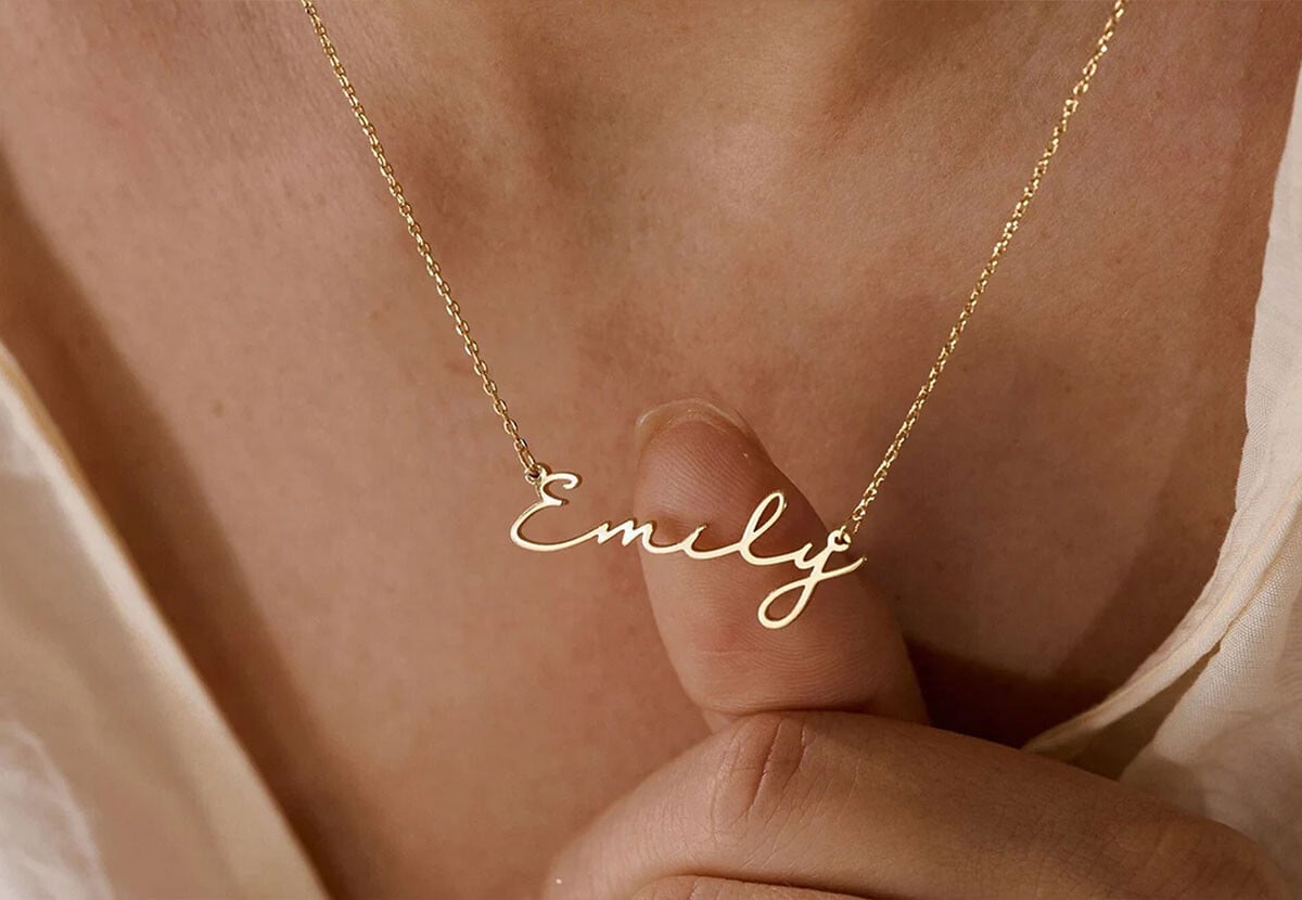 Custom Name Necklace — photo 2