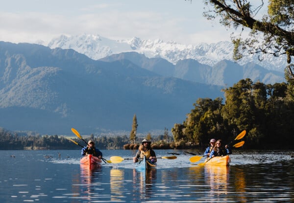 Three-Hour Guided Kayak Classic or Sunset Kayak Tour on Lake Mapourika for One Adult or Child with Franz Josef Wilderness Tours - Option for Four-Hour Kayak & Walk in the Okarito Kiwi
Sanctuary — photo 5