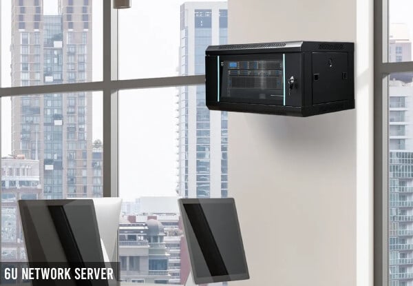 19-Inch Deep Wall-Mounted Network Server Cabinet - Available in Five Options — photo 7