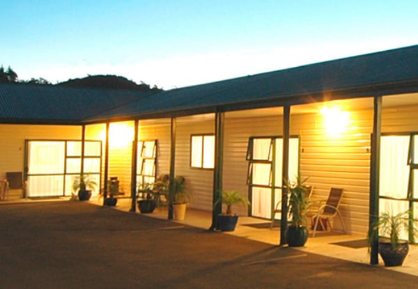 Peaceful Stay at Coromandel Court Motel for up to Four Guests incl. Late Checkout - Options for One or Two Nights