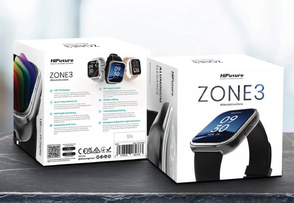 HiFuture Zone3 Smart Watch Black — photo 2