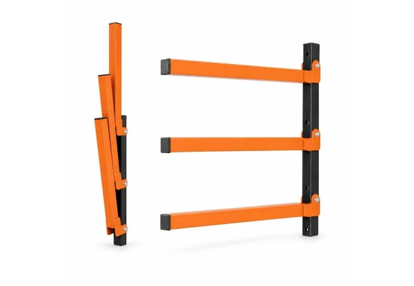 Three-Tier Wall-Mounted Foldable Storage Rack — photo 4