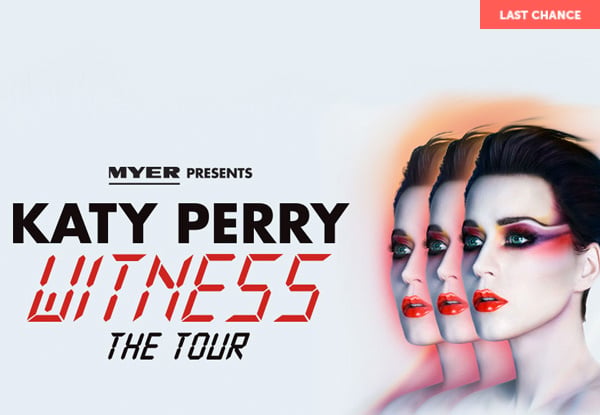 $69.90 for All Remaining Seated Tickets to Katy Perry - WITNESS: The Tour 2018, August 21st at Spark Arena, Auckland excl. VIP Packages (Booking & Service Fees Apply)