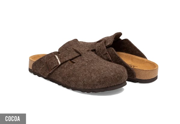 Ozwear Ugg Aussie Soft Footbed Wool Felt Unisex Slipper - Available in Two Colours & 10 Sizes — photo 2