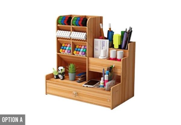 Wooden Desk Organiser - Available in Two Options — photo 2