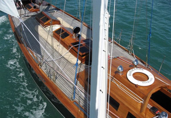 Ultimate Auckland Harbour Cruise Aboard The Haparanda Luxury Schooner  for One Person - Options for up to Four People incl. Bottle of Wine — photo 5