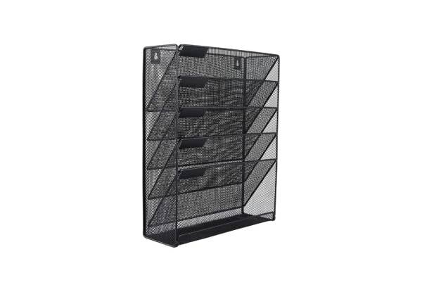 Six-Tier Mesh File Organiser