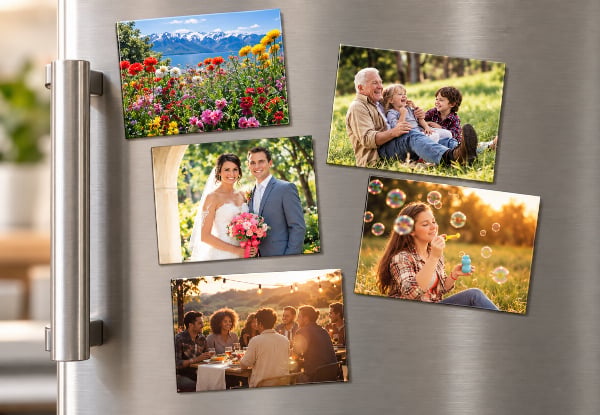 Personalised Square Fridge Magnets — photo 2