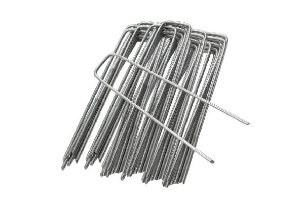 50-Piece U-Shaped Landscape Staples - Available in Three Sizes