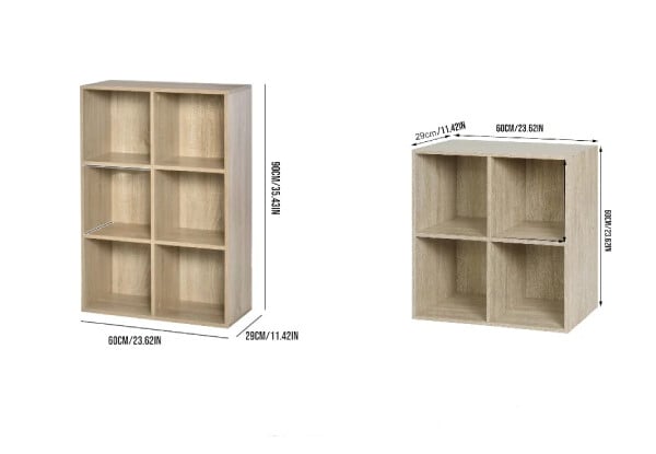 Storage Bookcase Organiser - Two Sizes Available — photo 4