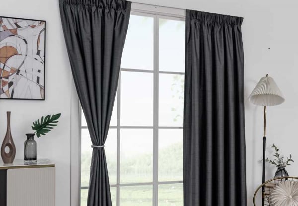 Pair of Thermal Readymade Curtains - Available in Three Colours & Six Sizes — photo 4