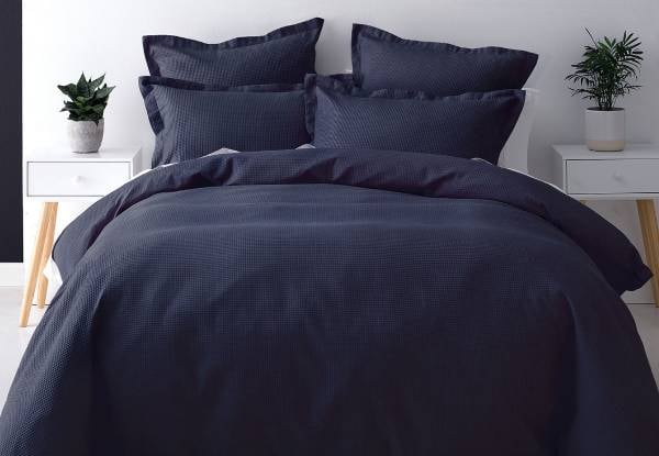 Nova Duvet Cover Set - Available in Four Colours, Three Sizes & Option for Extra European Pillowcase — photo 7