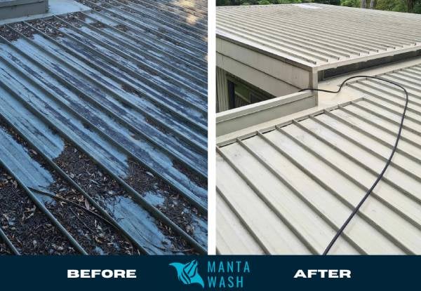 Roof Soft Wash Cleaning, Roof Moss & Mould Treatment - Options for Small, Medium, Large or Extra Large Homes & Single or Multi-Storey Homes — photo 4