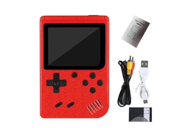 500 in 1 Handheld Gaming Console - Red — photo 3