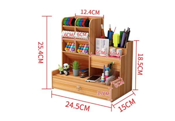 Wooden Desk Organiser - Available in Two Options — photo 3